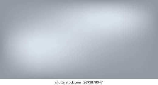 Fundo de folha de prata com textura de espelho de metal. Superfície gradiente de cromo com brilho de luz simples abstrato 