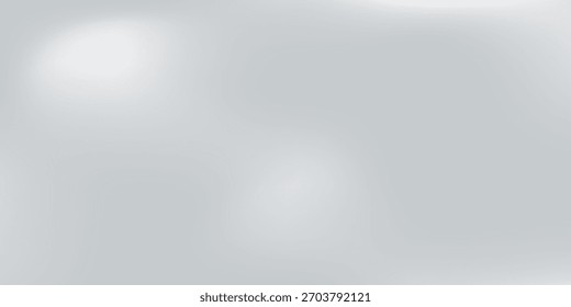 Fondo de papel de plata con textura de espejo de metal. Superficie degradada cromada con brillo claro. Vector aluminio gris