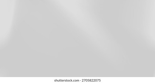 Silver foil background with metal mirror texture. Chrome gradient surface with light gloss modern