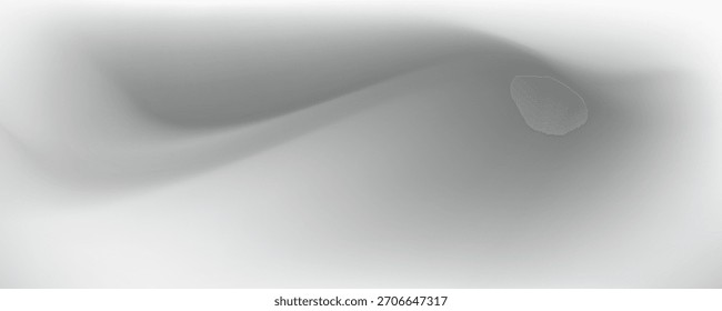 Silver foil background with metal mirror texture. Chrome gradient surface with light gloss. Vector aluminum grey sheet with reflection. Platinum and titanium modern