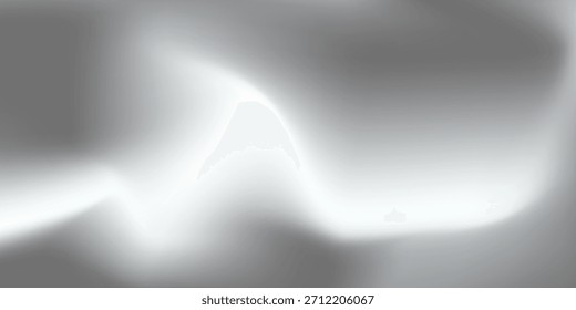 Silver foil background with metal mirror texture. Chrome gradient surface with light gloss. cold; effect; black; sheet; shiny