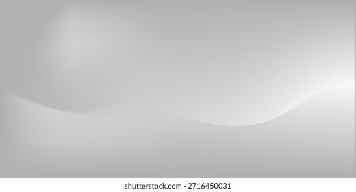 Fondo de papel de plata con textura de espejo de metal. Superficie degradada cromada con brillo claro. Lámina gris de aluminio de Vector con reflexión abstracta