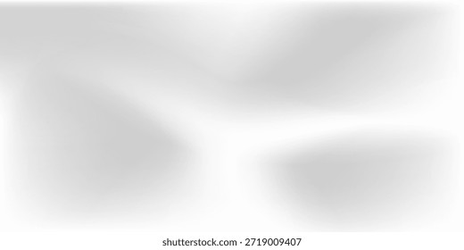 Fondo de papel de plata con textura de espejo de metal. Superficie de gradiente cromado con brillo ligero abstracto simple. Vector de desenfoque
