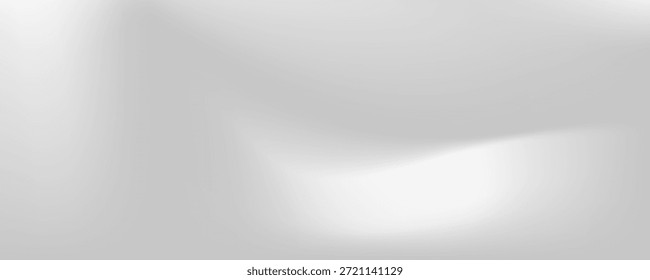 Fondo de papel de plata con textura de espejo de metal. Superficie de gradiente cromado con brillo ligero simple abstracto 