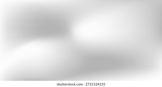 Silberner Folienhintergrund mit Metallspiegel-Textur. Farbverlauf-Oberfläche mit Glanz-Glanz