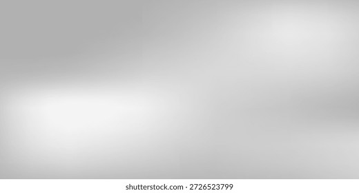 Fondo de papel de plata con textura de espejo de metal. Superficie de gradiente cromado con brillo ligero simple abstracto 
