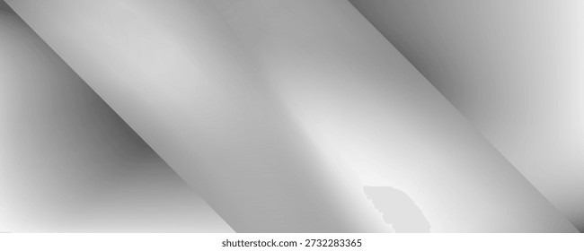 Silberner Folienhintergrund mit Metallspiegel-Textur. Farbverlauf-Oberfläche mit Licht Glanz einfach abstrakt 
