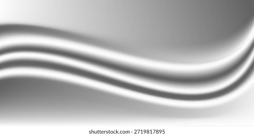 Fundo de folha de prata com uma textura de espelho metálico. Superfície gradiente de cromo com um ligeiro brilho. Folha de alumínio cinza com reflexos. Abstrato fundo fresco de platina e titânio.


