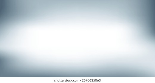 Fondo de papel de plata con textura de espejo. Superficie de gradiente cromado con brillo delgado, abstracto simple. Ilustración vectorial