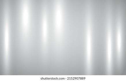 Silver foil background shiny vector steel gradient template and metallic for chrome border. Abstract silver metallic background. Abstract gray color light background. Vector illustration EPS10.