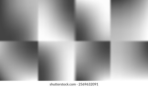 Silver foil background . White background gradient.
