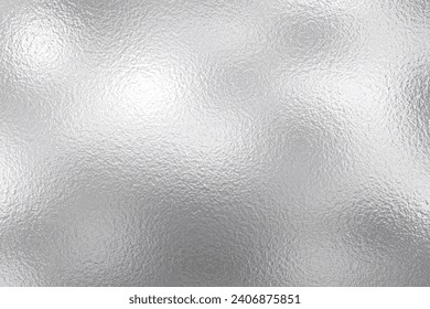 Textura de hoja de aluminio plateado, fondo dorado con efecto de vidrio para web ,ilustración vectorial.