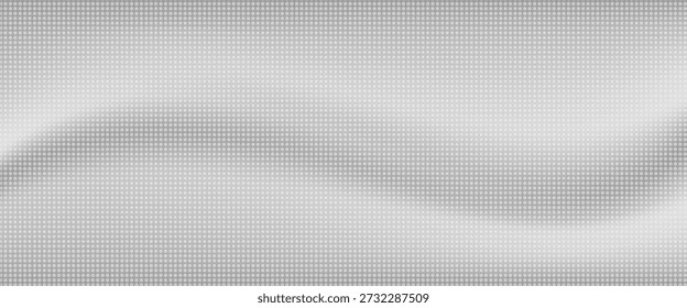 Fondo de malla de papel de plata con textura de espejo de metal. Gradiente de cromo punteado arte abstracto moderno