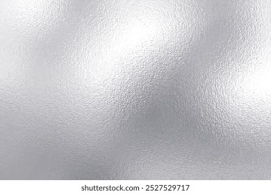 Silver foil texture background, vector illustration.