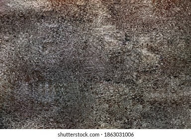 Silver foil texture. Metal background.