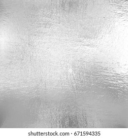 Silver foil texture  Vector illustration 