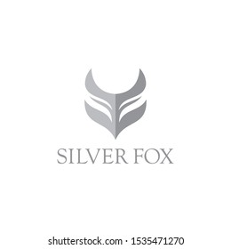 Silver Fox Logo Brand
simple and modern design