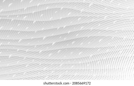 Silver Futuristic Abstract Paper Background. Gray Cover Geometric Layout Design. Light 3d Graphic Illustration Wallpaper. Grey Business Vector Element Background.