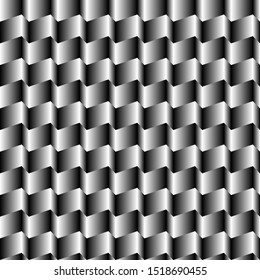 Silver geometric abstract ornament seamless wallpaper