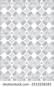 Silver Geometric Pattern, seamless background