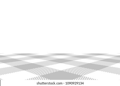 Silver Gingham pattern. Texture from rhombus/squares for - plaid, tablecloths, clothes, shirts, dresses, paper, bedding, blankets, quilts and other textile products. Vector illustration.
