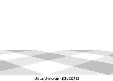 Silver Gingham pattern. Texture from rhombus/squares for - plaid, tablecloths, clothes, shirts, dresses, paper, bedding, blankets, quilts and other textile products. Vector illustration.