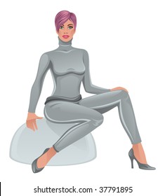 silver girl