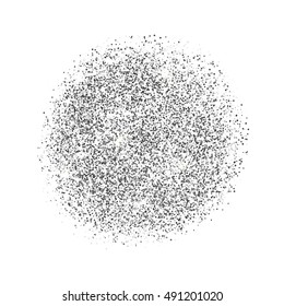 Silver glitter background.