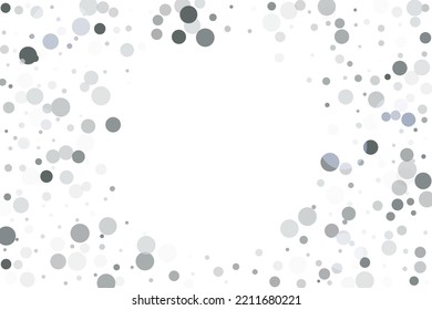 Confeti de brillo plateado, gran diseño para cualquier propósito. Decoración de fiestas. Abstracto vector de arte. Arte conceptual. Retro vintage. Decoración sorprendente. Diseño artístico. 