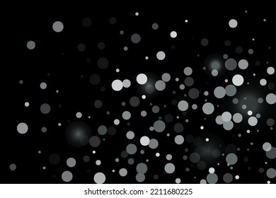 Silver glitter confetti, great design for any purpose. Party decor. Abstract art vector. Concept art. Vintage retro. Surprise decoration. Art design. 
