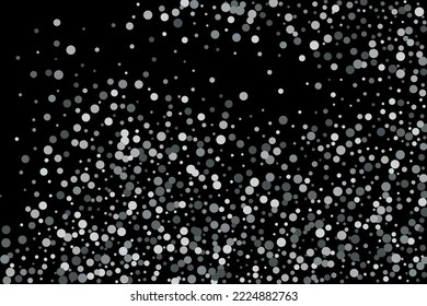 Silver glitter confetti, great design for any purpose. Party decor. Abstract art vector. Concept art. Vintage retro. Surprise decoration. Art design. 