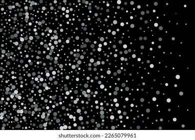 Confeti de brillo plateado, gran diseño para cualquier propósito. Decoración de fiestas. Abstracto vector de arte. Arte conceptual. Retro vintage. Decoración sorprendente. Diseño artístico. 