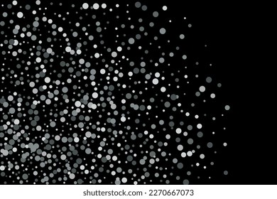 Silver glitter confetti, great design for any purpose. Party decor. Abstract art vector. Concept art. Vintage retro. Surprise decoration. Art design. 