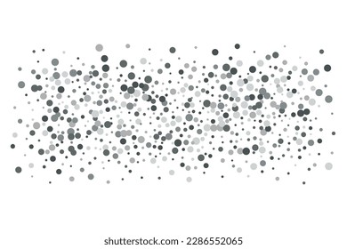Silver glitter confetti, great design for any purpose. Party decor. Abstract art vector. Concept art. Vintage retro. Surprise decoration. Art design. 