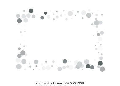 Silver glitter confetti, great design for any purpose. Party decor.
