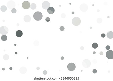 Silver glitter confetti, great design for any purpose. Party decor.