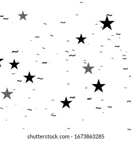 Silver glitter confetti. Light background. White abstract texture. Vector abstract graphic design. New Year Christmas. Silver glitter background. Vector elegant invitation template.