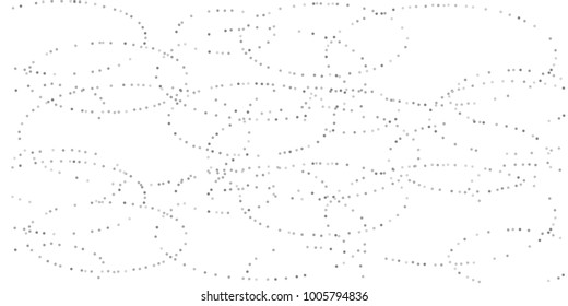 Silver glitter confetti on a white background. Illustration of a drop of shiny particles. Decorative element. Luxury background for your design, cards, invitations, gift, vip.