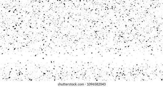 Silver glitter confetti on a white background. Illustration of a drop of shiny particles. Decorative element. Luxury background for your design, cards, invitations, gift, vip. 