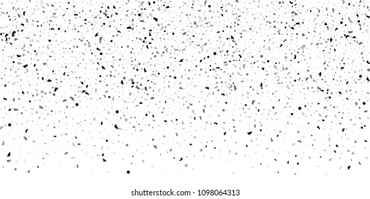 Silver glitter confetti on a white background. Illustration of a drop of shiny particles. Decorative element. Luxury background for your design, cards, invitations, gift, vip. 
