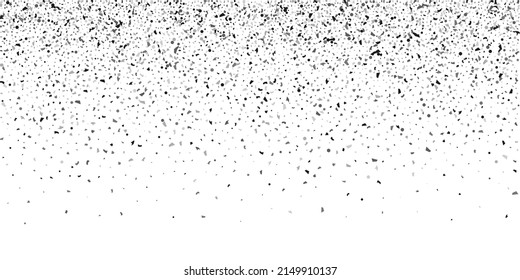  Silver glitter confetti on a white background. Illustration of a drop of shiny particles. Decorative element. Luxury background for your design, cards, invitations, gift, vip. 