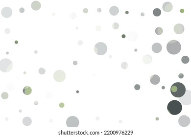 Silver glitter confetti on a white background. Illustration of a drop of shiny particles. Decorative element. Luxury background for your design, cards, invitations, gift, vip. 