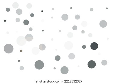 Confeti de brillo plateado sobre un fondo blanco. Ilustración de una gota de partículas brillantes. Elemento decorativo. Lujo para su diseño, tarjetas, invitaciones, regalo, vip. 