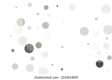 Silver glitter confetti on a white background. Illustration of a drop of shiny particles. Decorative element. Luxury background for your design, cards, invitations, gift, vip. 