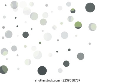 Silver glitter confetti on a white background. Illustration of a drop of shiny particles. Decorative element. Luxury background for your design, cards, invitations, gift, vip. 