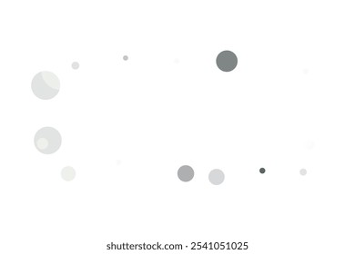 Silver glitter confetti on a white background. Illustration of a drop of shiny particles. Decorative element. Luxury background for your design, cards, invitations, gift, vip.