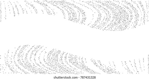 Silver glitter confetti on a white background. Illustration of a drop of shiny particles. Decorative element. Luxury background for your design, cards, invitations, gift, vip.