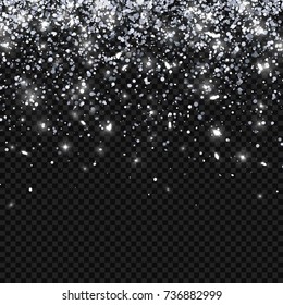 47,373 Falling Silver Glitter Background Images, Stock Photos & Vectors ...