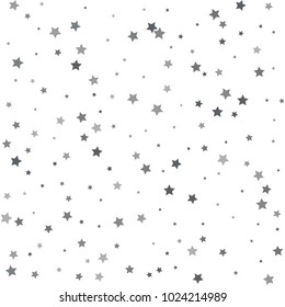 Star Seamless Pattern White Grey Retro Stock Vector (Royalty Free ...