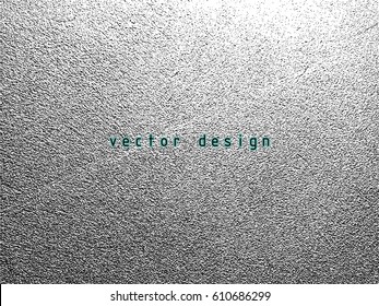 Silver glossy texture. Metallic pattern. Argent Grunge background